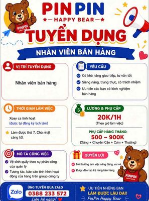 PINPIN HAPPY BEAR logo