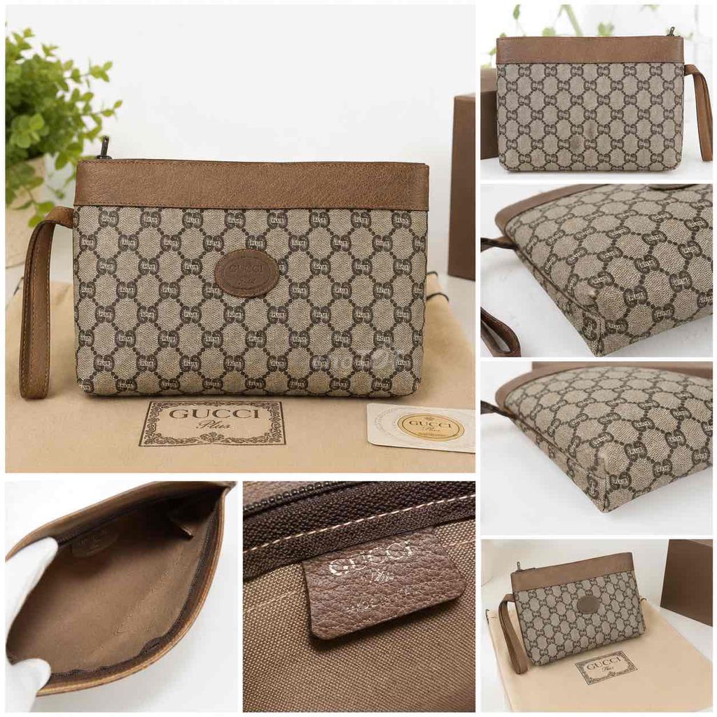 Plus Gucci Canvas Nâu vintage 1980-1990. Mua bán Túi xách tại Quận 7 Tp Hồ Chí Minh được đăng bởi A hình 1