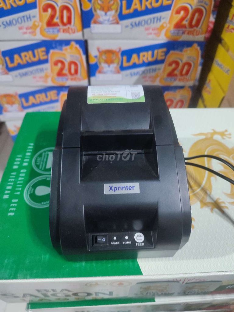 Máy in nhiệt Xprinter Đen. Mua bán Đồ dùng văn phòng tại Huyện Châu Thành Bến Tre được đăng bởi Huỳnh Tín hình 1