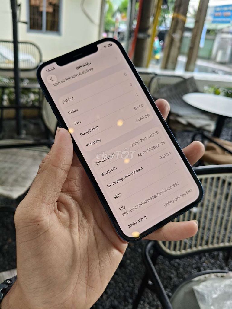 iPhone 12 64GB Xanh Đã sử dụng. Mua bán Điện thoại tại Thành phố Mỹ Tho Tiền Giang được đăng bởi Quan Nguyễn  hình 1