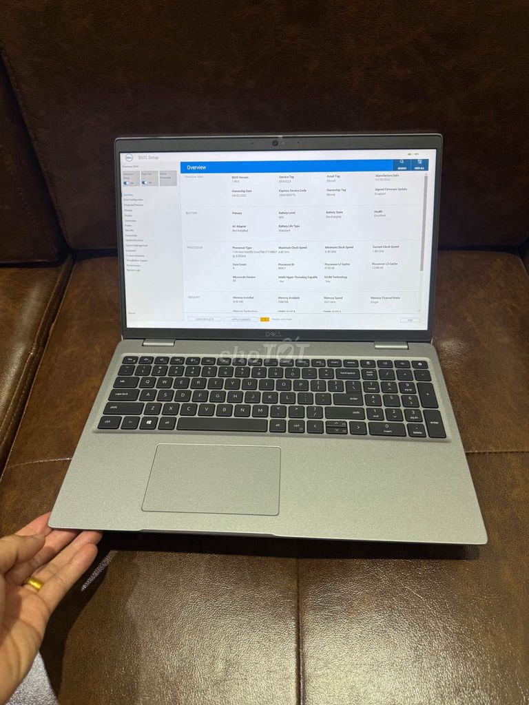Dell Precision 3560 I7-1185g7 16GB/512GB Like New. Mua bán Laptop tại Quận 10 Tp Hồ Chí Minh được đăng bởi Hội Đồ Điện Tử hình 1