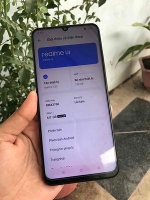 realme C53 gam6/128 nguyên zin.full tốt màn to. Mua bán Điện thoại tại Quận Bình Thuỷ Cần Thơ được đăng bởi Kim Quý131 máy zin 