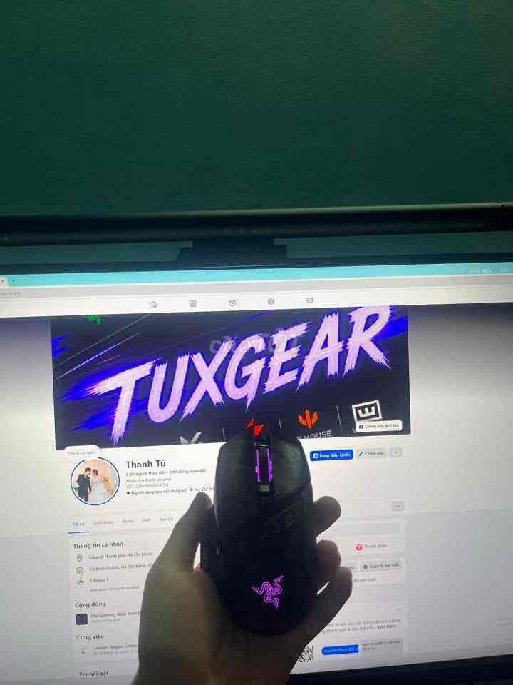 Chuột Razer Basilisk Ultimate Không dây Đen. Mua bán Phụ kiện (Màn hình, Chuột...) tại Huyện Bình Chánh Tp Hồ Chí Minh được đăng bởi Thanh Tú hình 1