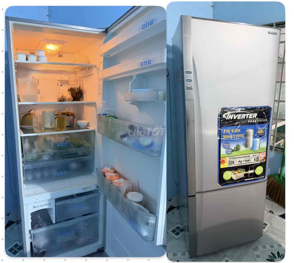 Tủ lạnh Panasonic NR-BW464VS VN 463L. Mua bán Tủ lạnh tại Thành phố Bà Rịa Bà Rịa - Vũng Tàu được đăng bởi Mỹ Trang hình 1
