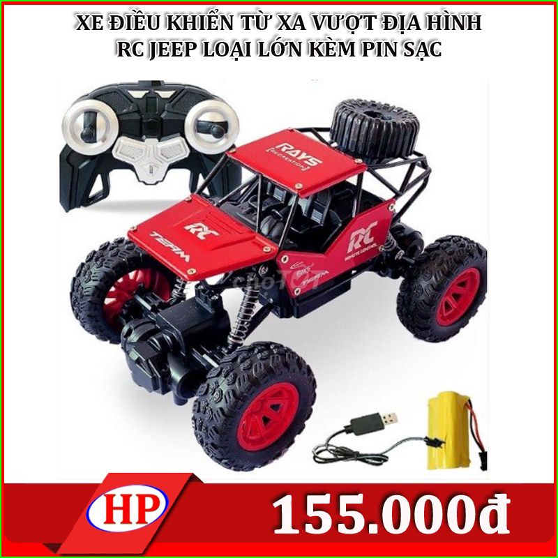Xe điều khiển từ xa Jeep RC Đỏ. Mua bán Sở thích khác tại Quận Ninh Kiều Cần Thơ được đăng bởi PHƯỚC HIỆP hình 1