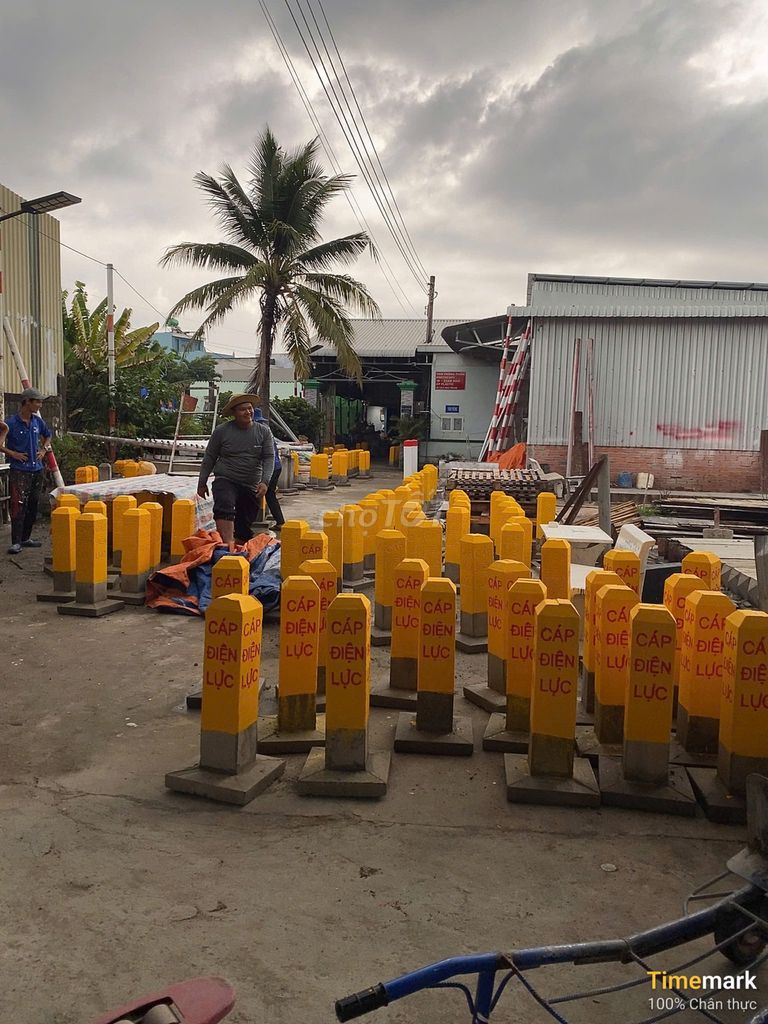 Cọc cáp điện lực Mai Chấn Hưng Bê tông Vàng. Mua bán Đồ chuyên dụng, Giống nuôi trồng tại Huyện Thủ Thừa Long An được đăng bởi Chấn Hưng Company hình 1