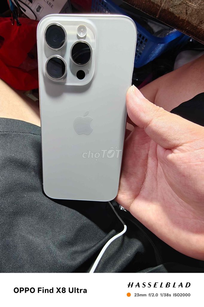 Apple iPhone 15 Pro Xám Đã sử dụng. Mua bán Điện thoại tại Quận Hoàng Mai Hà Nội được đăng bởi Cao Ninh hình 1