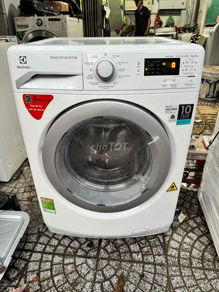 Máy giặt Sấy elextrlux inveter 8.0KG sấy 5KG. Mua bán Máy giặt tại Quận Thanh Khê Đà Nẵng được đăng bởi Phúc Đỗ hình 1
