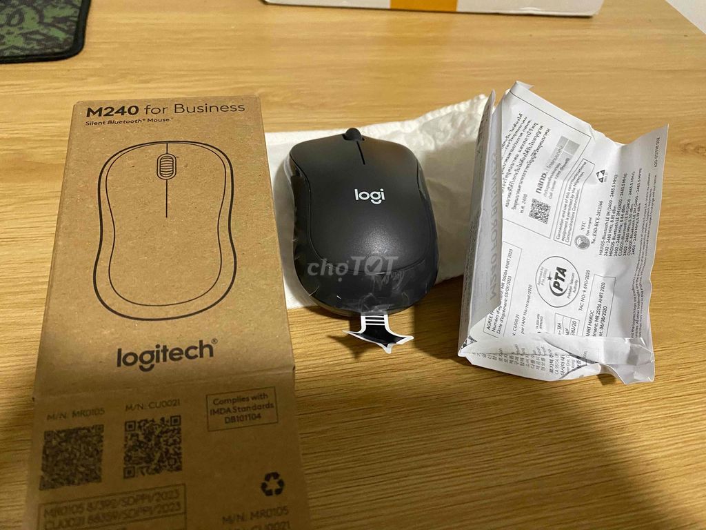 Chuột bluetooth Logitech M240 Đen Silent. Mua bán Phụ kiện (Màn hình, Chuột...) tại Huyện Châu Đức Bà Rịa - Vũng Tàu được đăng bởi Nhã Hân hình 1