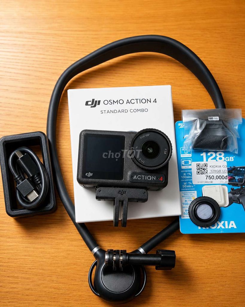 DJI Osmo Action 4 128GB. Mua bán Máy ảnh, Máy quay tại Huyện Mỏ Cày Bắc Bến Tre được đăng bởi Phong Trần hình 1