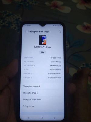 samsung A14 5G có NFC. Mua bán Điện thoại tại Quận 8 Tp Hồ Chí Minh được đăng bởi Đạt