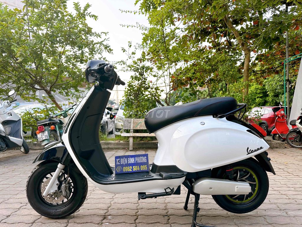 vespa trắng ắc quy siêu lướt. Mua bán Xe điện tại Quận Bắc Từ Liêm Hà Nội được đăng bởi Xe điện Bình Phương hình 4
