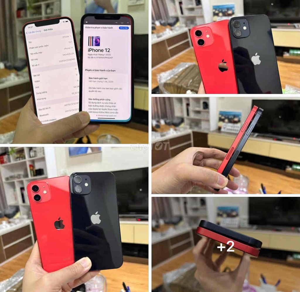iPhone 12 128GB Đen Mới Fullbox APPLE 12/2024 NEW. Mua bán Điện thoại tại Quận Thanh Xuân Hà Nội được đăng bởi Nguyễn Huy Dũng hình 1