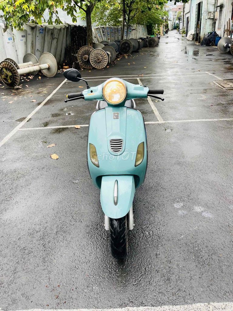 Xe máy điện JVC Vespa Xanh ngọc đã sử dụng