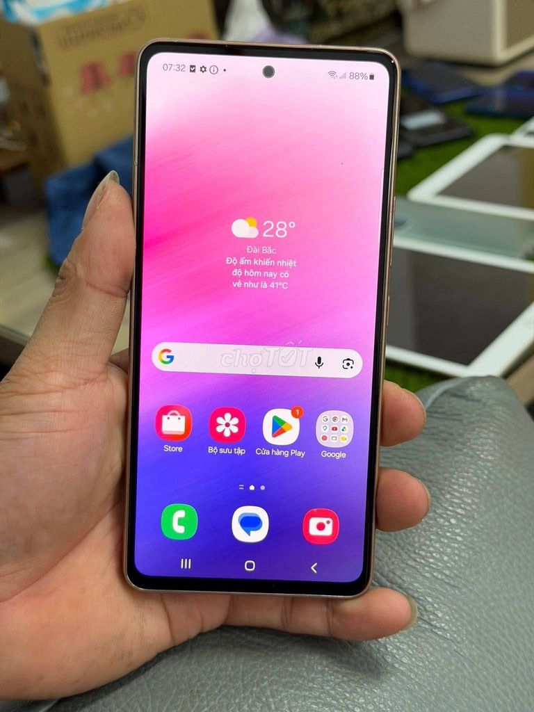 Samsung A53 5G Đen 5000mah 120Hz. Mua bán Điện thoại tại Quận Ba Đình Hà Nội được đăng bởi Hội Đồ Điện Tử hình 1