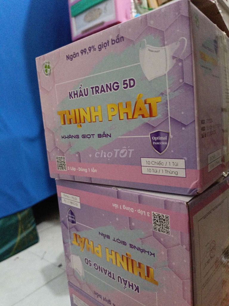 Khẩu trang 5d  màu đen giá chỉ 35.000 đồng/100 cái