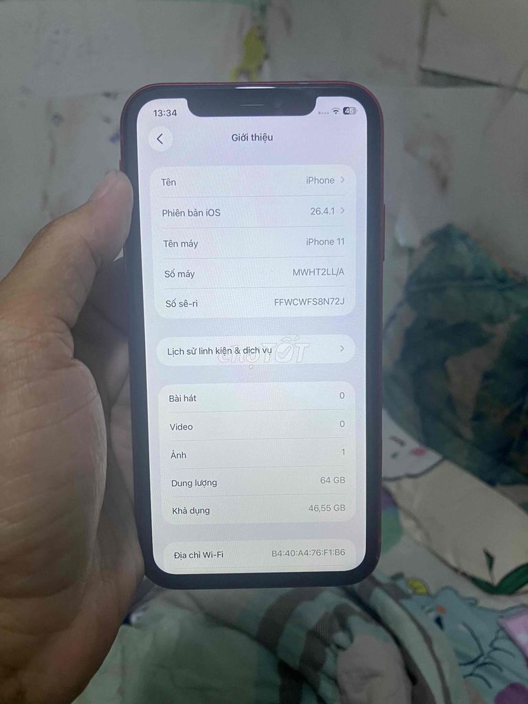 iPhone 11 64g. Mua bán Điện thoại tại Quận 4 Tp Hồ Chí Minh được đăng bởi bảo hình 1