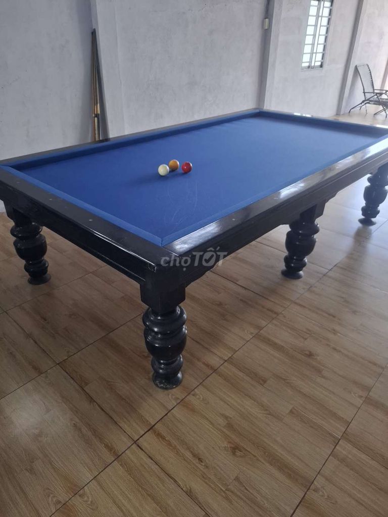 Bàn bida xanh đen kèm phụ kiện
