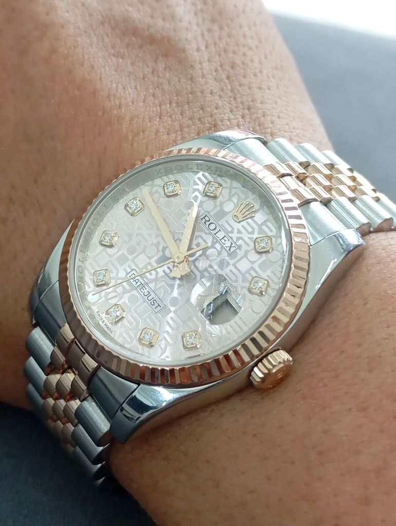 Rolex Datejust 116231 Vàng hồng. Mua bán Đồng hồ tại Quận 1 Tp Hồ Chí Minh được đăng bởi Phú Đồ Cổ hình 1