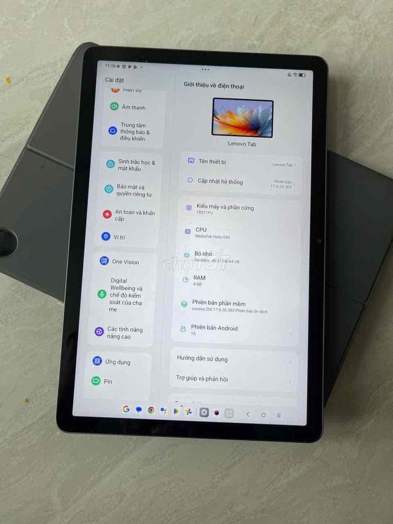 Lenovo 10.1 inch 4GB/64GB nguyên zin đẹp 99 Ko bớt. Mua bán Máy tính bảng tại Quận 8 Tp Hồ Chí Minh được đăng bởi điện thoại giá rẻ  hình 1