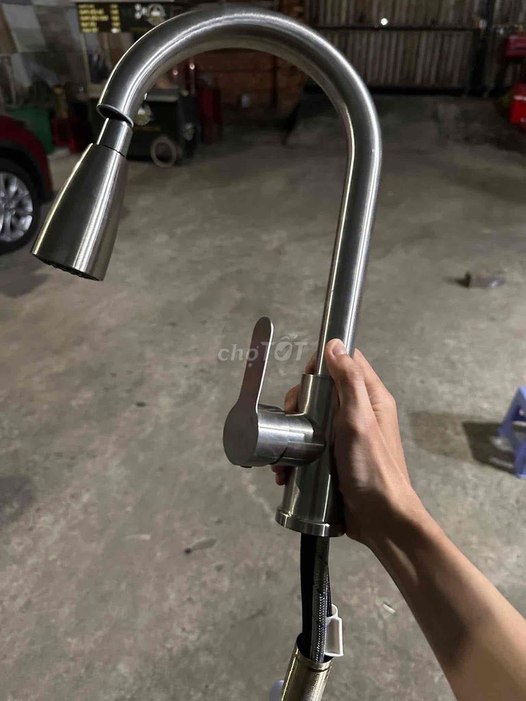 Vòi rửa chén Inox 304. Mua bán Thiết bị vệ sinh, nhà tắm tại Quận 1 Tp Hồ Chí Minh được đăng bởi Thiết Bị Vệ Sinh Nhà Bếp Kim Cương hình 1