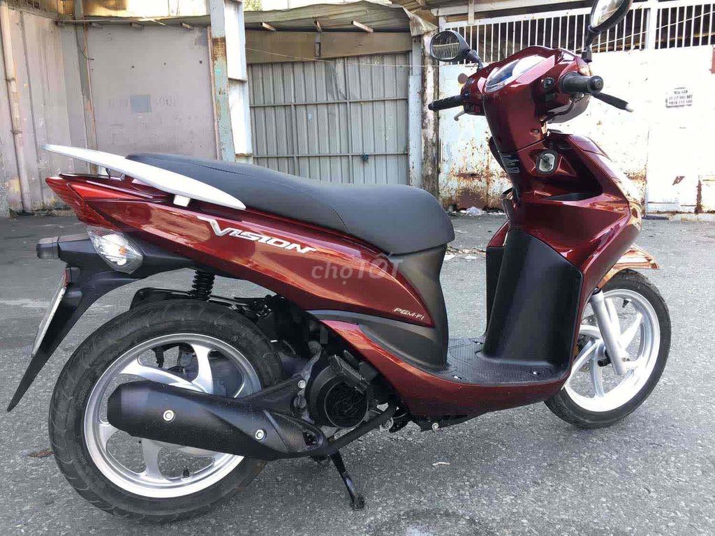 Honda Vision Fi 2013 đỏ odo37000 BS.Tp Zin đẹp97%