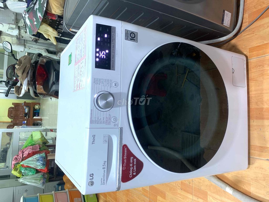 lG inverter 8,5kg công nghệ AI