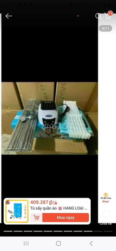 Tủ sấy quần áo đã qua sử dụng. Mua bán Nội thất, đồ gia dụng khác tại Huyện Nhà Bè Tp Hồ Chí Minh được đăng bởi sang hình 1