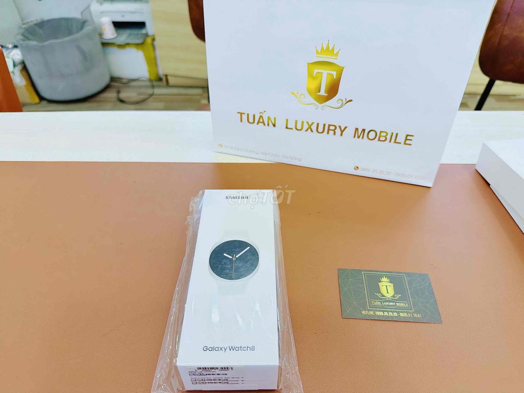 Samsung Watch 8 40mm silver VN fullbox new 100%. Mua bán Thiết bị đeo thông minh tại Quận Hải Châu Đà Nẵng được đăng bởi TUẤN LUXURY MOBILE ĐÀ NẴNG hình 1