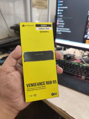 Ram Corsair 8GB 3600 Led RGB New. Mua bán Linh kiện (RAM, Card...) tại Quận 6 Tp Hồ Chí Minh được đăng bởi Hải