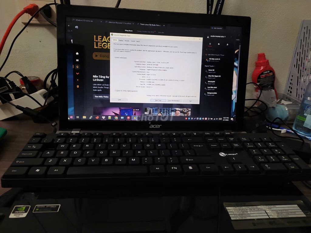 Acer Aspire V3-571G i5-3230M 15.6 inch 8GB/128GB. Mua bán Laptop tại Quận Thanh Xuân Hà Nội được đăng bởi Duy Phương hình 1