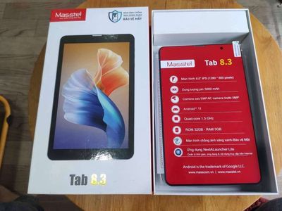 Masstel Tab 8.3, 3GB RAM, 32GB. Mua bán Máy tính bảng tại Huyện Thủ Thừa Long An được đăng bởi Nguyễn Hoàng Lâm