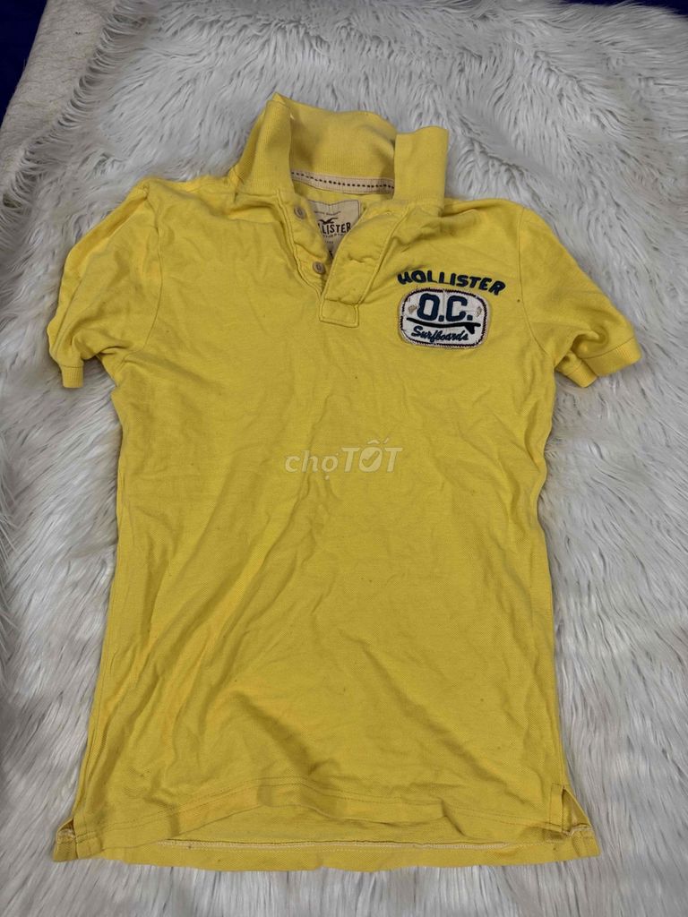 Áo polo Hollister Nam Vàng S Vải. Mua bán Quần áo tại Thành phố Thủ Đức Tp Hồ Chí Minh được đăng bởi Bắc1985 hình 1