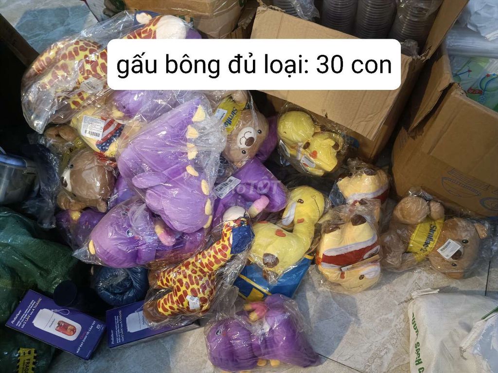 Gấu bông Vải bông 30 con. Mua bán Sở thích khác tại Thành phố Thuận An Bình Dương được đăng bởi banhana hình 1