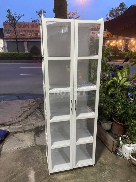 Tủ Tre Mika Trắng 170x60x32cm. Mua bán Tủ, kệ gia đình tại Quận 5 Tp Hồ Chí Minh được đăng bởi Hội Đồ Điện Tử hình 1