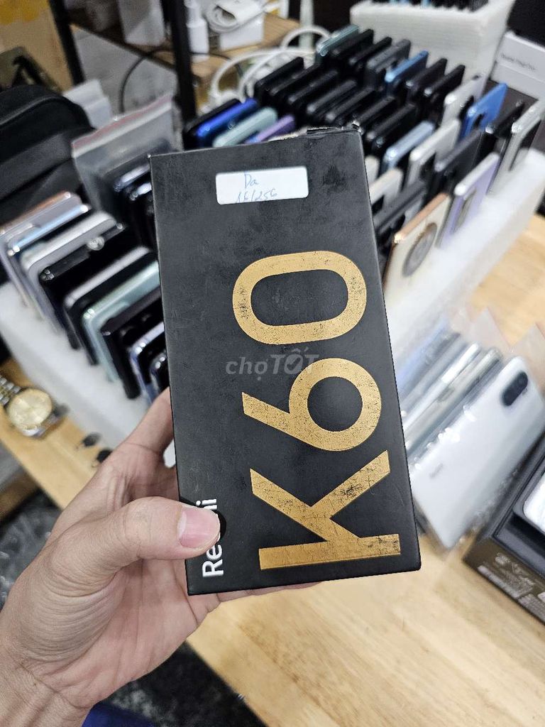 XIAOMI REDMI K60 BẢN 12/256 XANH FBOX ZIN ĐẸP KHỎE