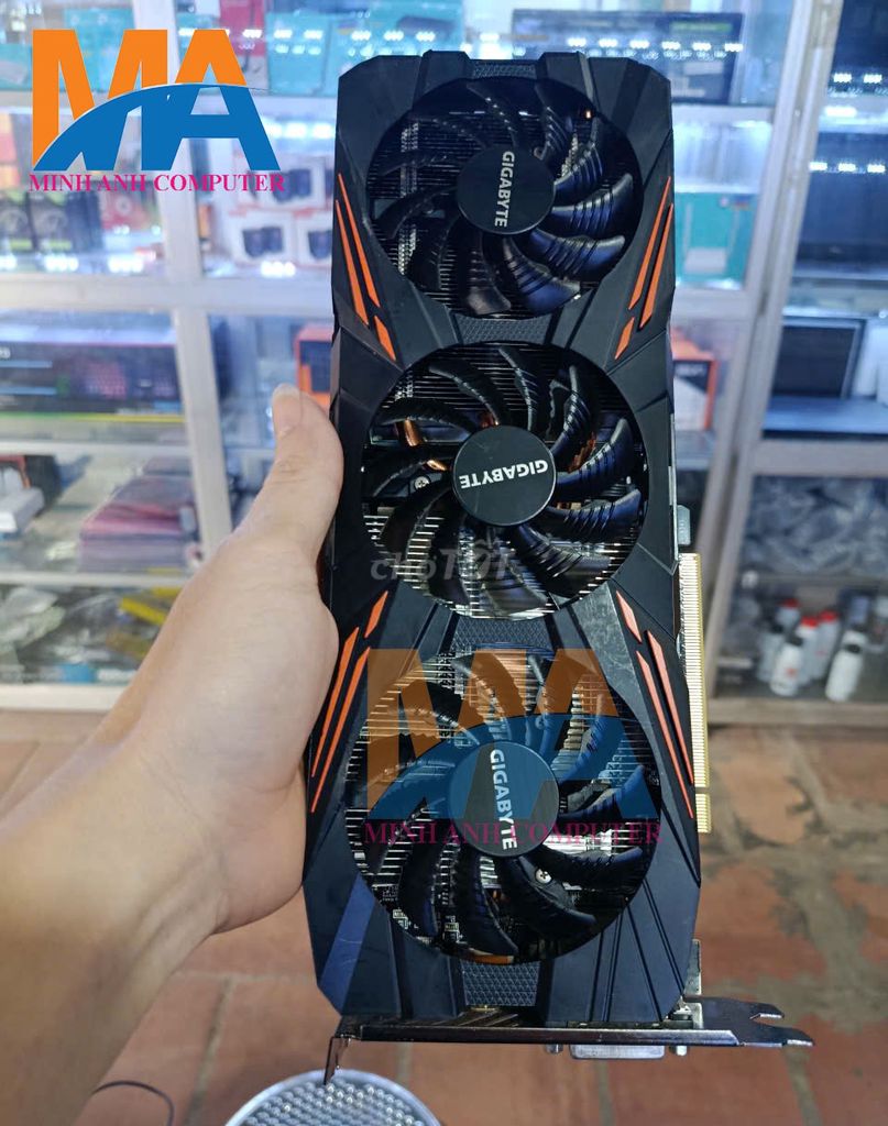 Card đồ họa Gigabyte GTX 1080 8GB GDDR5X. Mua bán Linh kiện (RAM, Card...) tại Quận Bắc Từ Liêm Hà Nội được đăng bởi Nguyễn Ngọc Khánh hình 1