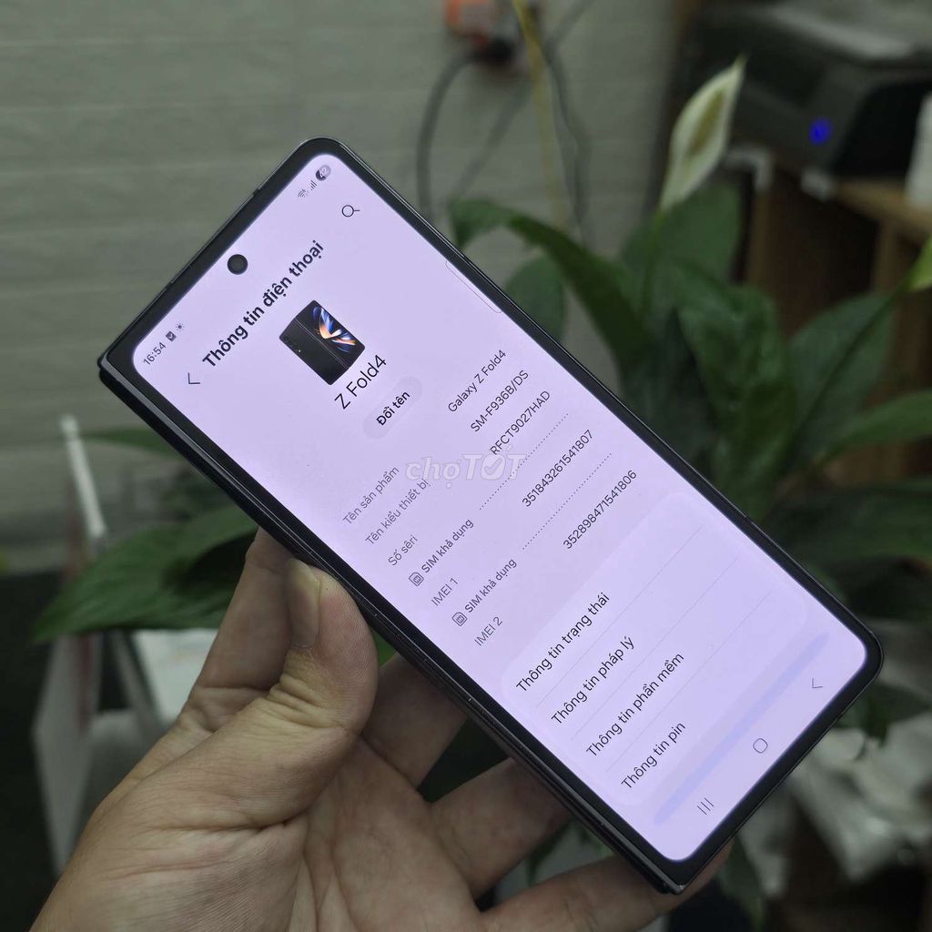 Samsung Z Fold4 12GB/256GB Việt Nam. Mua bán Điện thoại tại Quận Thanh Xuân Hà Nội được đăng bởi tot didong hình 1