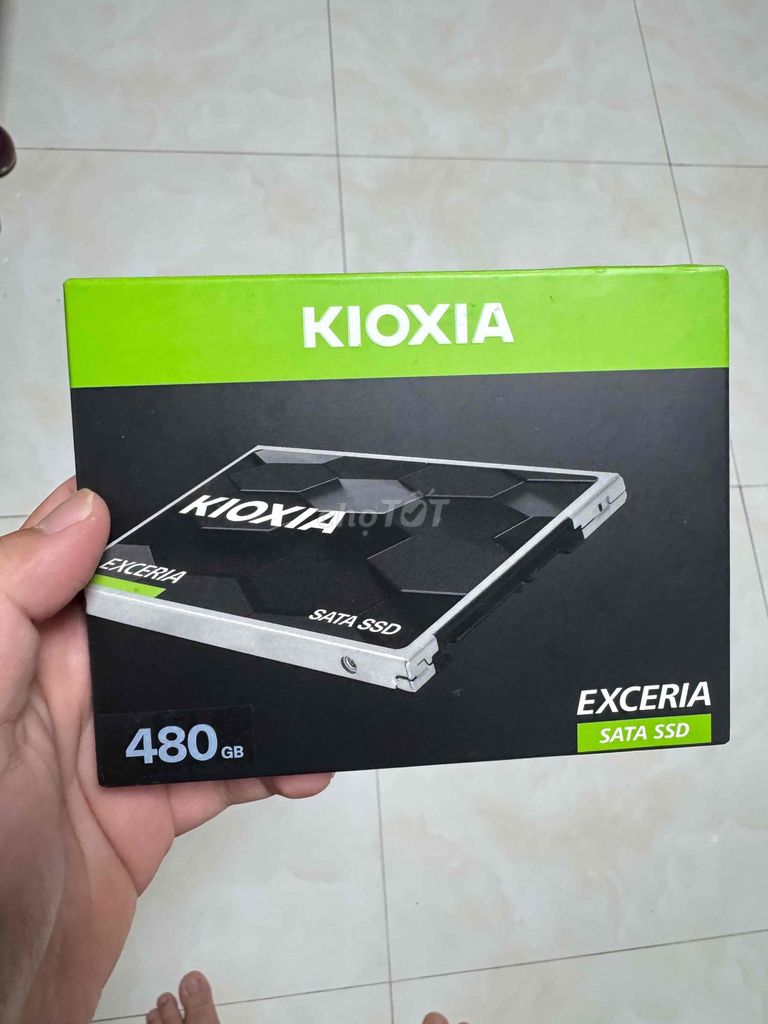 Ổ cứng SSD KIOXIA 480GB Chưa sử dụng ngày nào. Mua bán Linh kiện (RAM, Card...) tại Quận Ninh Kiều Cần Thơ được đăng bởi Tran Mai hình 1