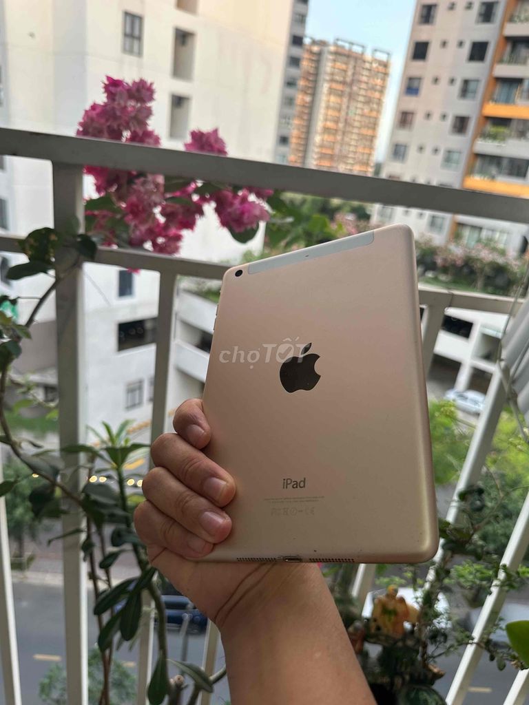 ipad mini3, xài sim- vân tay nhạy