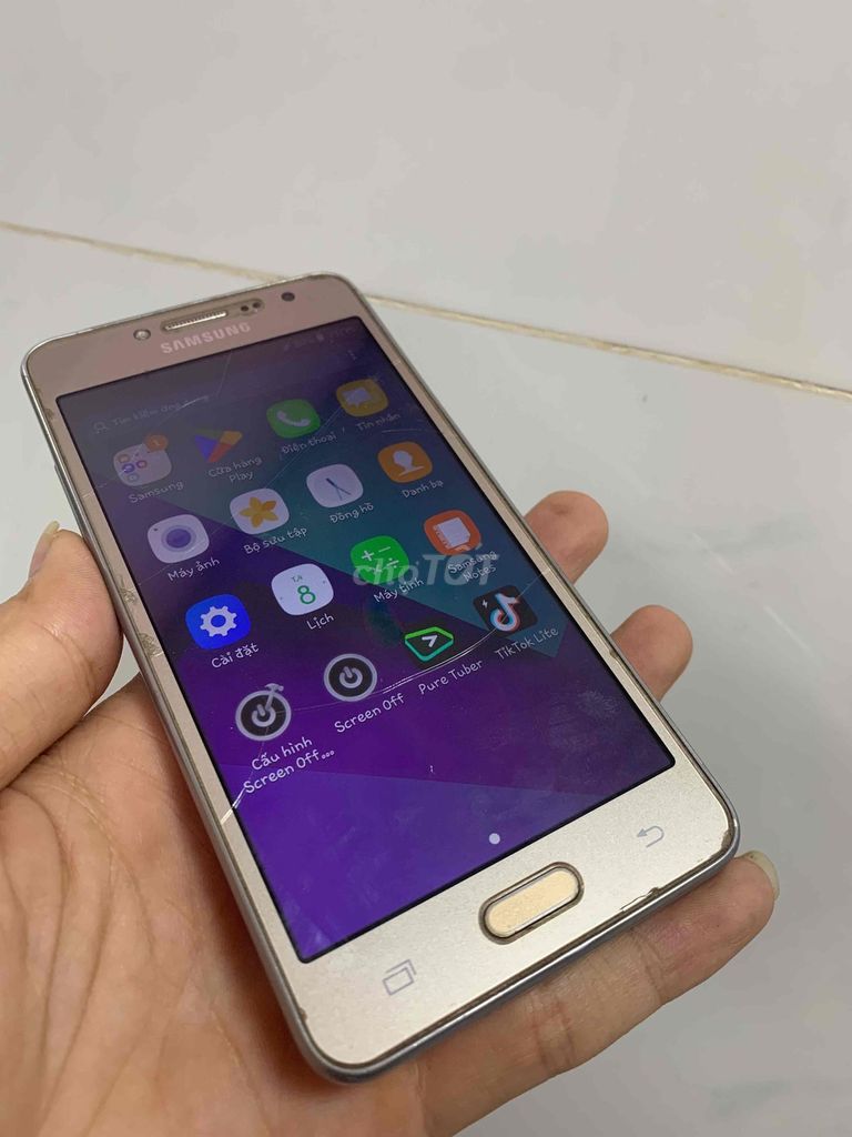 Samsung J2 Prime Vàng đồng. Mua bán Điện thoại tại Thành phố Tân An Long An được đăng bởi mua xin alo no SMS hình 1