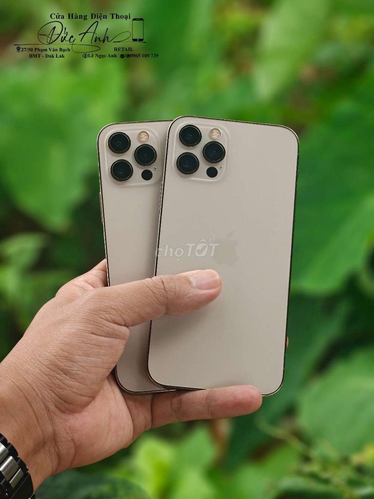 Apple iPhone 12 Pro 128GB Vàng Đã sử dụng. Mua bán Điện thoại tại Thành phố Buôn Ma Thuột Đắk Lắk được đăng bởi Đức Anh Retail hình 1