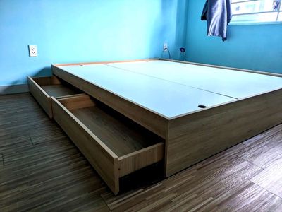 Giường 2 hộc dài - chất lượng mẫu mới. Mua bán Giường, chăn ga gối nệm tại Quận Ngũ Hành Sơn Đà Nẵng được đăng bởi toan