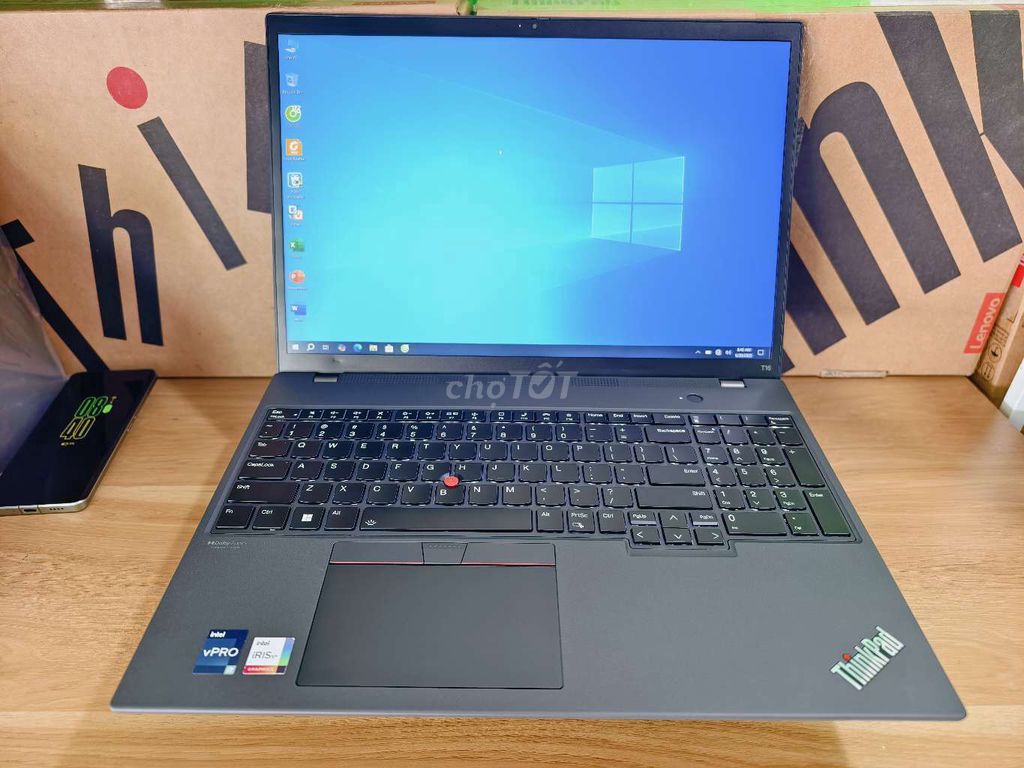 Thinkpad T16 US, màn hình lớn, phím số phụ. Mua bán Laptop tại Quận Cẩm Lệ Đà Nẵng được đăng bởi Thinkpad US I i10store com  hình 1