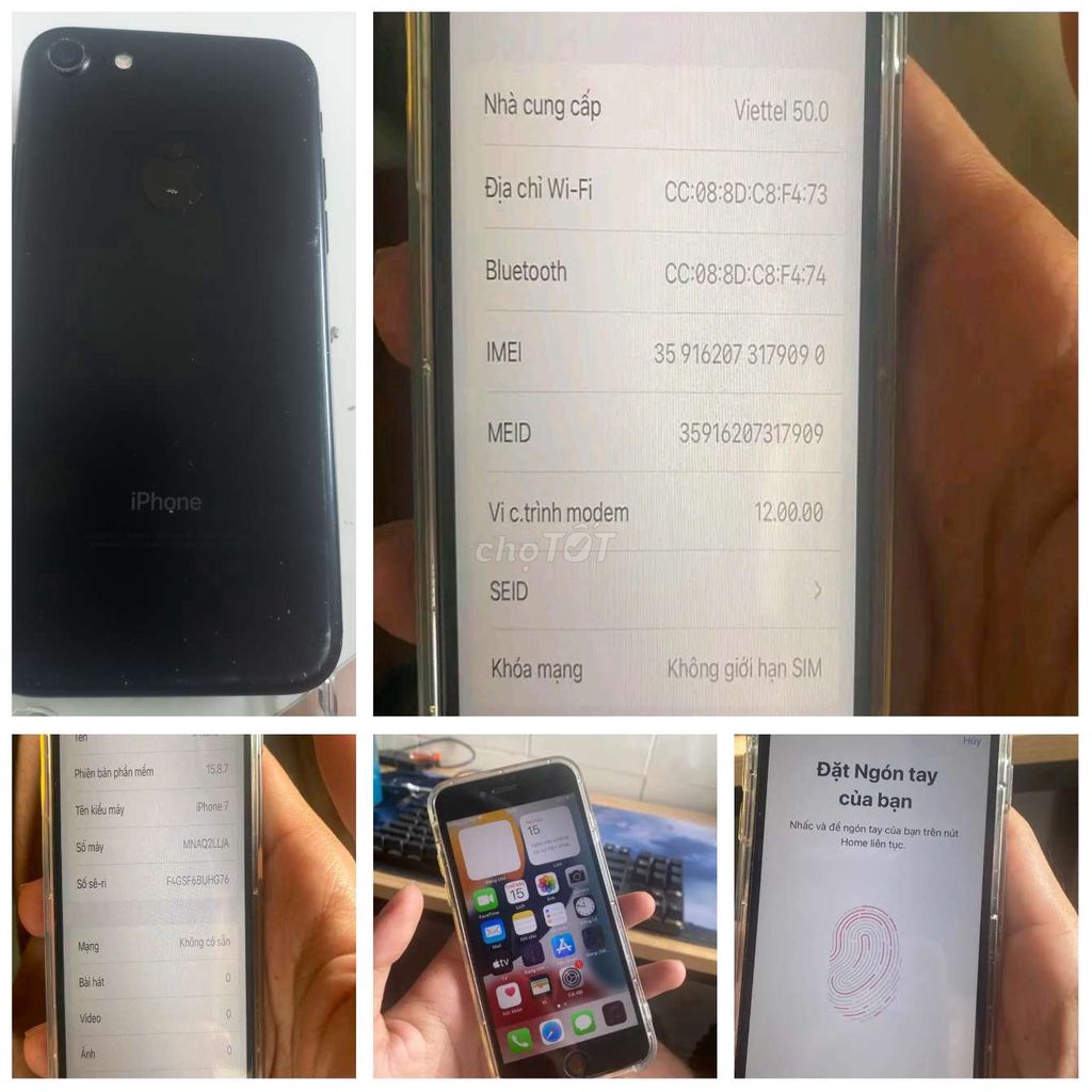 iPhone 7 Đen. Mua bán Điện thoại tại Quận Phú Nhuận Tp Hồ Chí Minh được đăng bởi ngọc hình 1