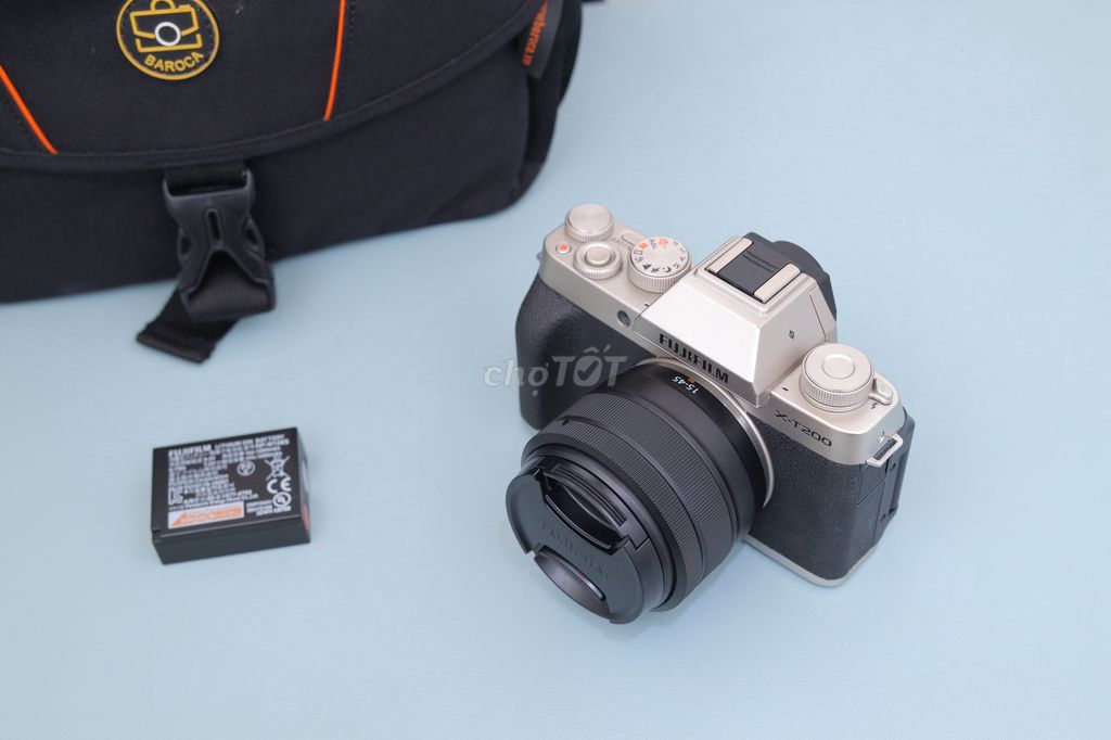 📷Máy ảnh Fujifilm X-T200 + Kit XC 15-45mm siêu đẹp