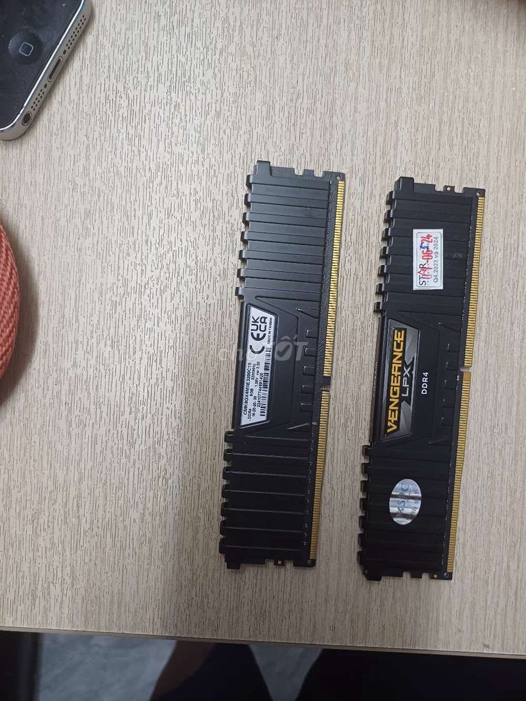 Ram Corsair Vengeance LPX 8GB DDR4 3200MHz Zin Mới