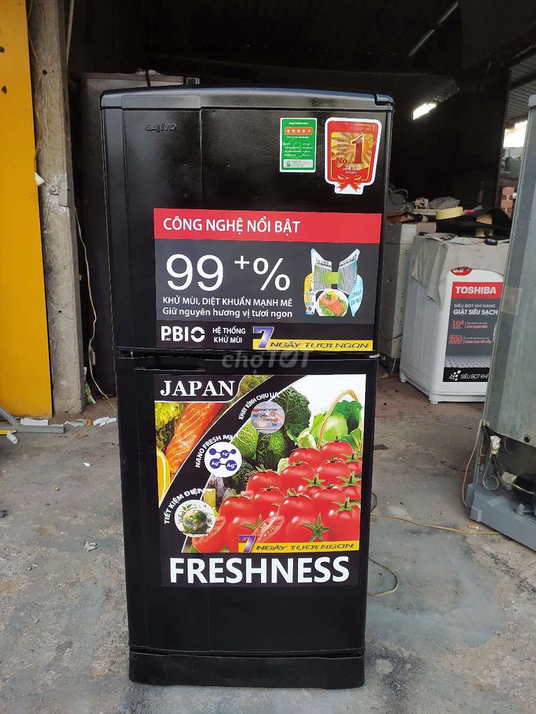 Tủ lạnh Sanyo 130L. Mua bán Tủ lạnh tại Huyện Củ Chi Tp Hồ Chí Minh được đăng bởi Phan Phượng hình 1
