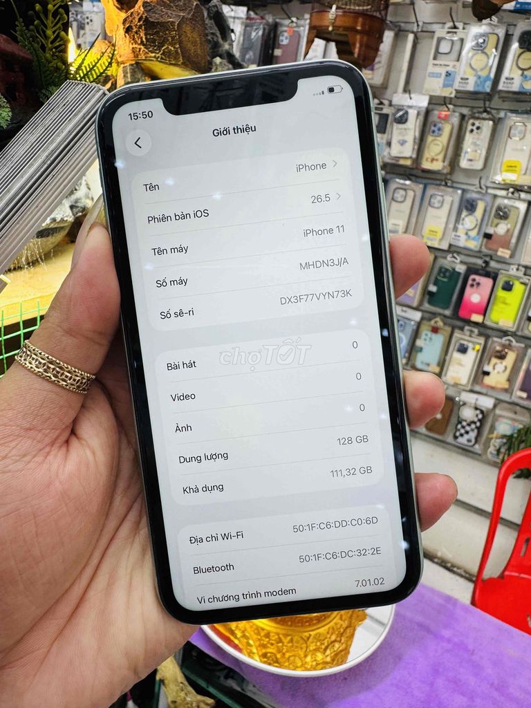 Apple iPhone 11 128GB Xanh Ngọc Pin 100%. Mua bán Điện thoại tại Thành phố Thủ Đức Tp Hồ Chí Minh được đăng bởi Minh Chiến hình 1