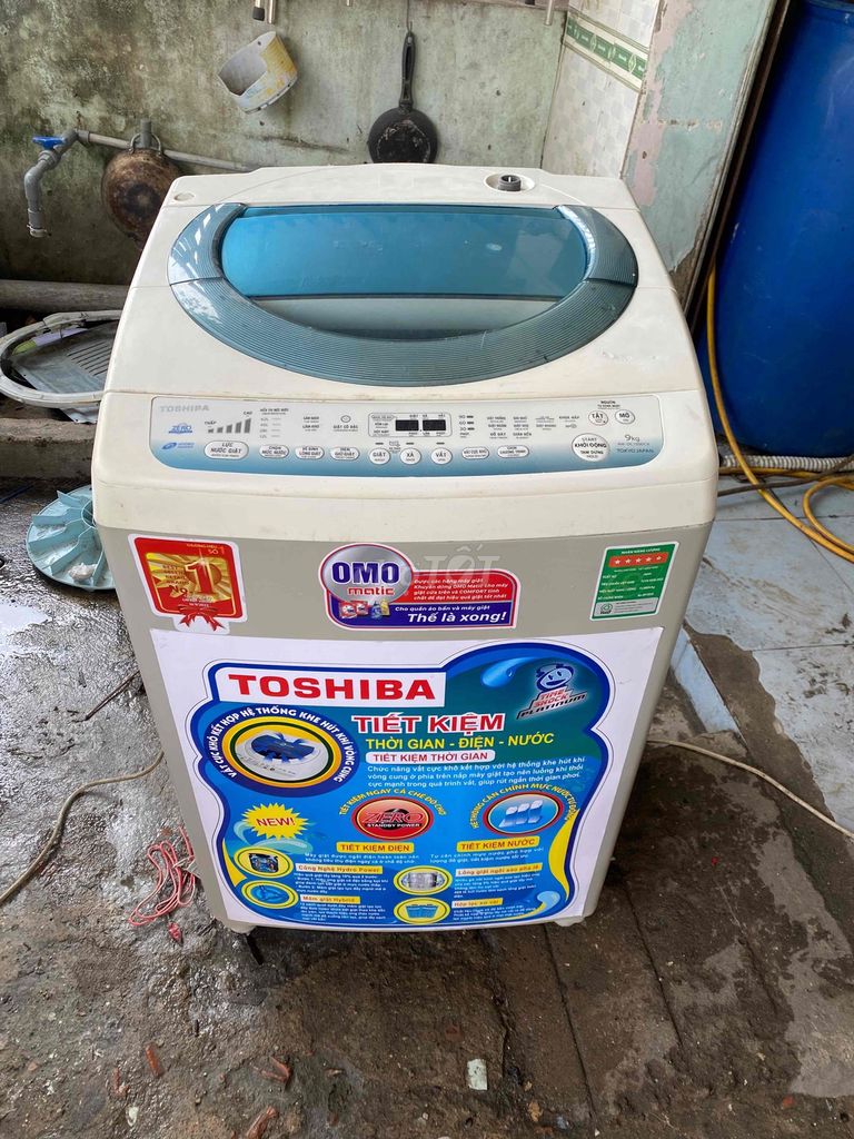 Máy giặt Toshiba Inverter 9kg Trắng. Mua bán Máy giặt tại Thành phố Thủ Dầu Một Bình Dương được đăng bởi hồ hiếu nghĩa hình 1